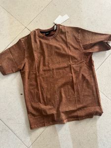 Acid Wash Dropshoulder Tshirt (M l xL)