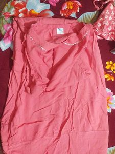 Pink Printed Fabric