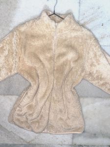 faux fur fluffy jacket