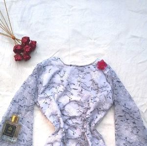 fairy corset back Georgette kurti 🫶🏻