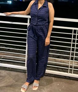 Navy Blue Co Ord Set