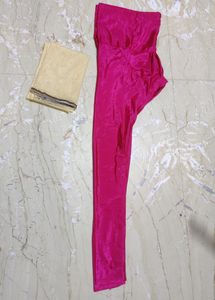 Anarkali Set With Pant &amp; Dupatta