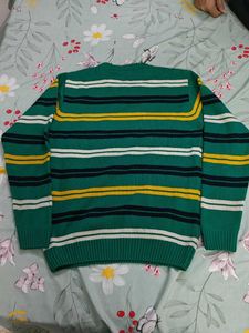 Striped Knit Sweater