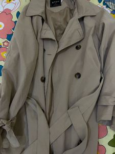 Korean Style Long Trench Coat🫴🏻✨