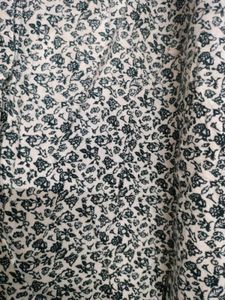 Floral Print Button-Down Top