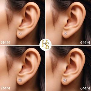 Diamond Stud Earrings