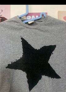 Grey Crop Top For Women