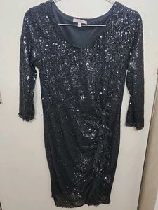 Sparkling Black Party Dress