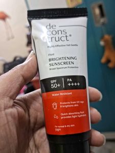 Deconstruct Sunscreen