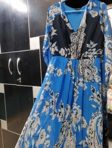 2 Combo Tie-Dye &amp; Floral Maxi Dress