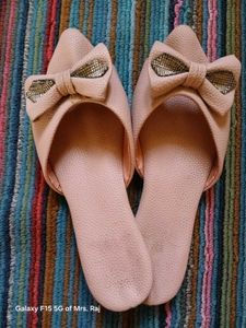 Pink Bow Sandals
