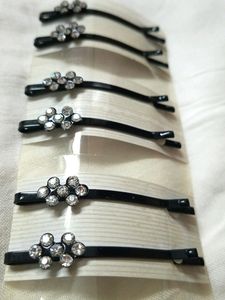 Side Pins With Stone Work