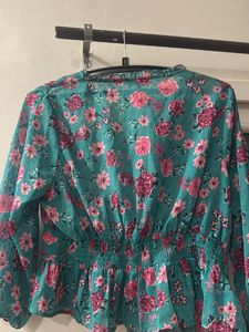 Floral Print Blouse