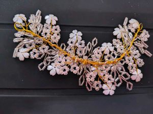Floral Crystal &amp; Pearl Hair Accessories