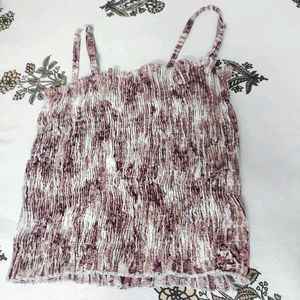 Pink Crushed Top