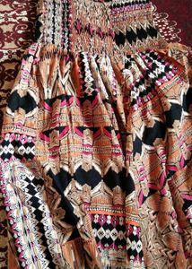 Multicolor Full Length Maxi Dress 👗
