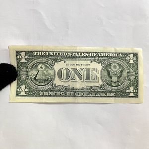 Semi Fancy One Dollar Bills Collectable