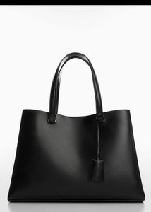 Mango Black Tote Bag