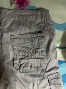 Unisex 6 Pockets Cargo Shorts