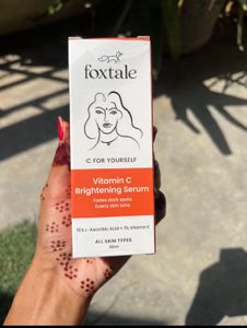 Foxtale Vitamin C Brightening Serum