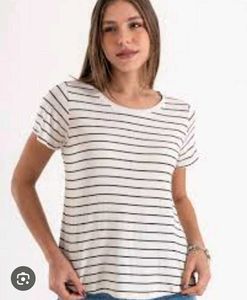24/7 Striped Tee