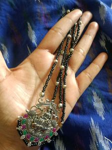 Very Beautiful Lakshmi Black Beads
