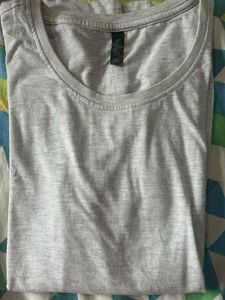 Casual Gray Top Size XXL