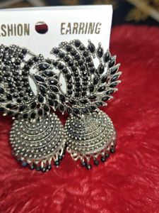 Fashion Oxidised Earrings