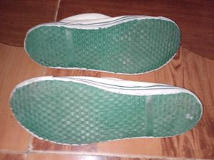 White Canvas Shoes