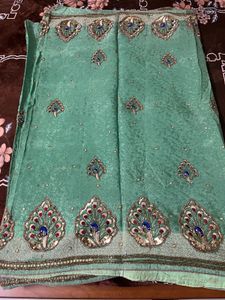 bridal  / wedding function saree with blous