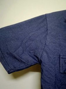 Blue Crop Tshirt