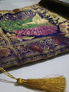 Traditional Saree Cloth Handbag