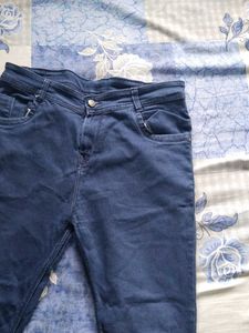 Dark Blue Denim Jeans