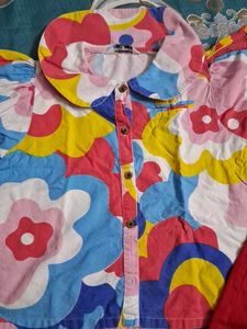 Girls Kids Top And Skirt