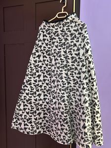 Black And White Skirt