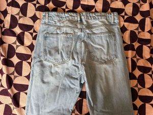 MOM SLIM FIT HIGH WAIST ANKLE JEANS