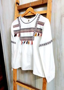 Boho Embroidered Top size-38-40