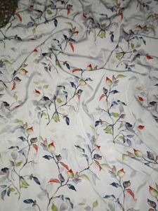 White Silk Suit Plazzo With Dupatta