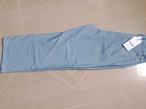 Light Blue Denim Wide Leg Jeans for Women