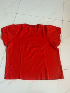 Zara orange Top