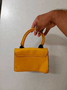 Luxury Yellow Mini Purse