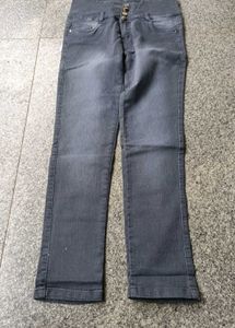 Gray Denim Jeans, Size 30