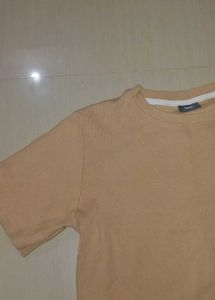 Tan T shirt for daily wear