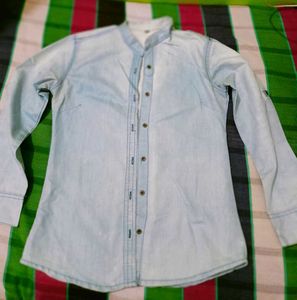 Light Blue Denim Shirt
