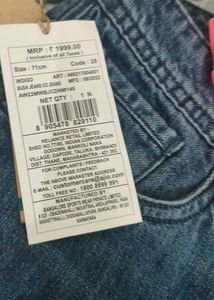 Blue Denim Jeans