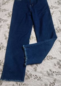 ' NEW '🌟 Wide Leg Dark Blue Jeans✨💫