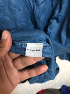 2 In 1 Wear Blue Long Sleeve T Shirt