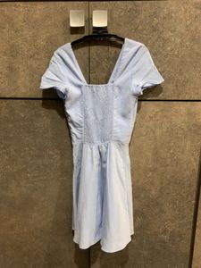 Zara Light Blue Mini Dress