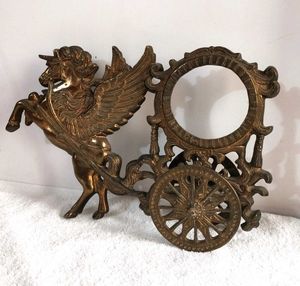 Vintage Pegasus Chariot Showpiece