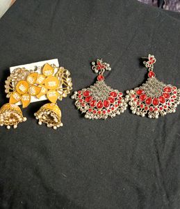 Combo Pack Of Two Earrings
